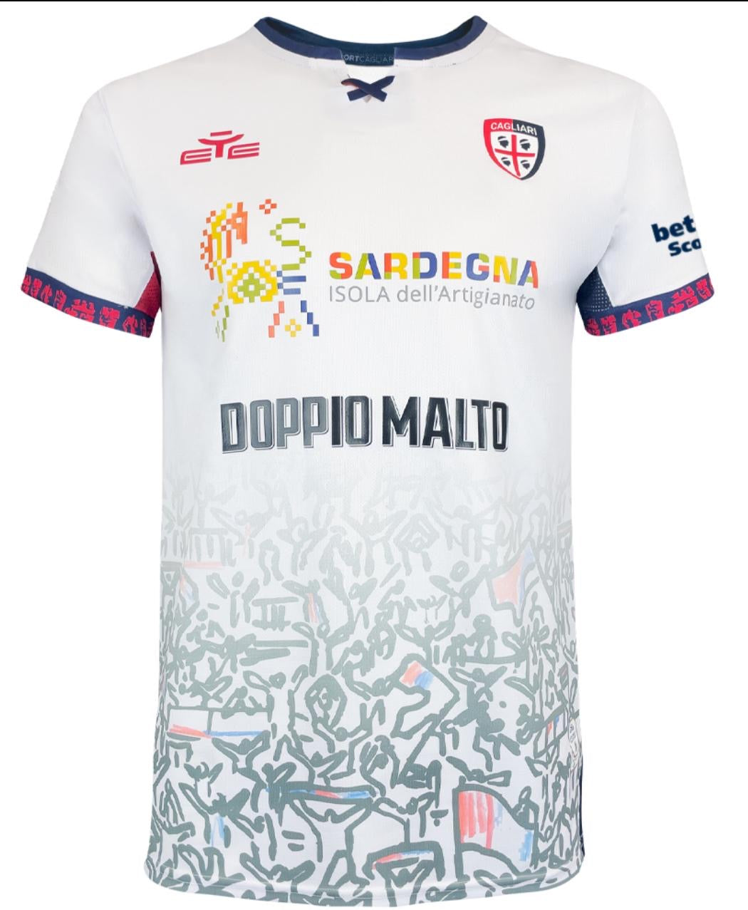 Cagliari Maglia Gara Away 2025/26