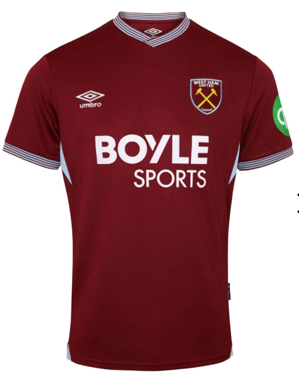 West ham United FC Maglia Home 25/26
