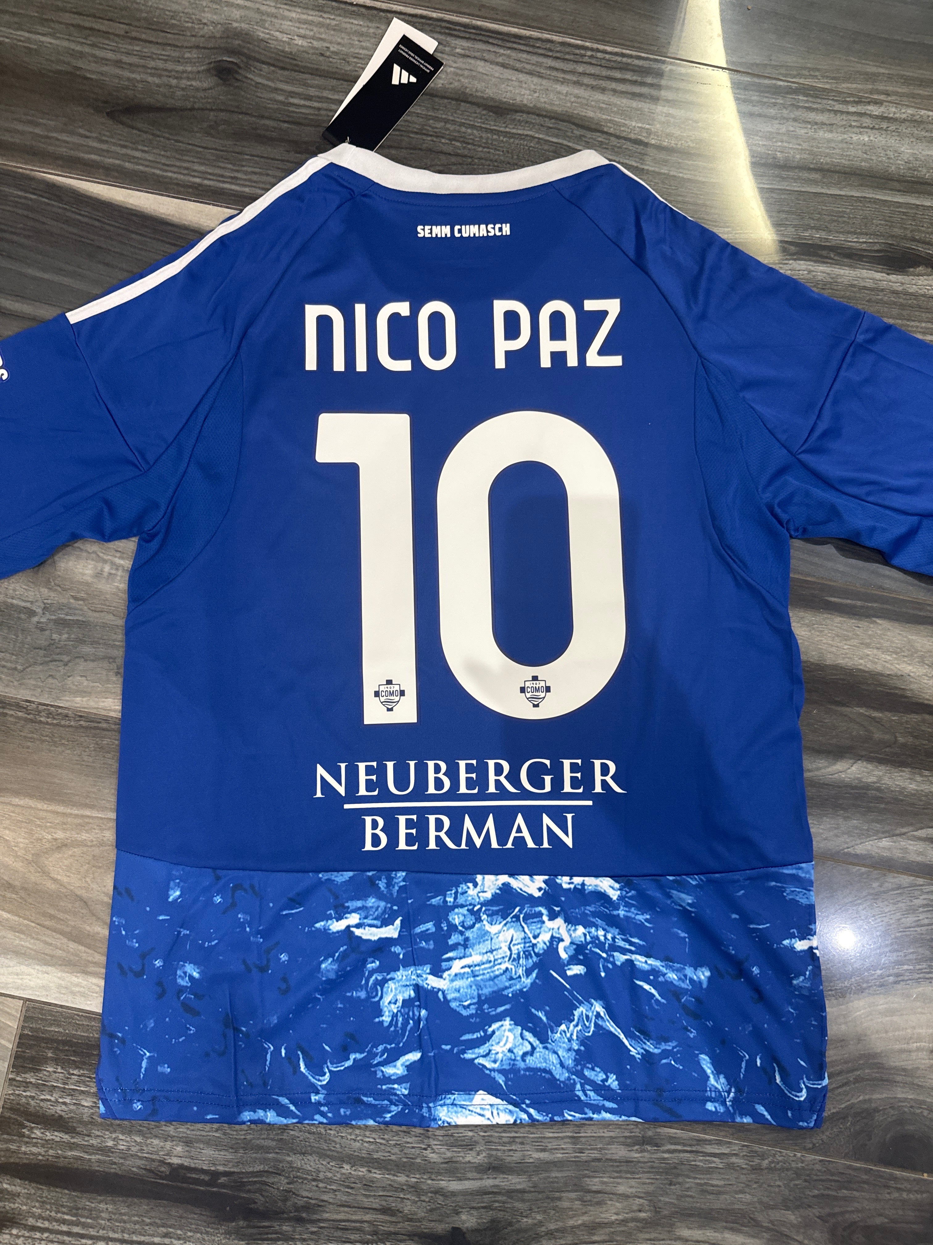 Como Maglia Home Nico paz 2025/2026