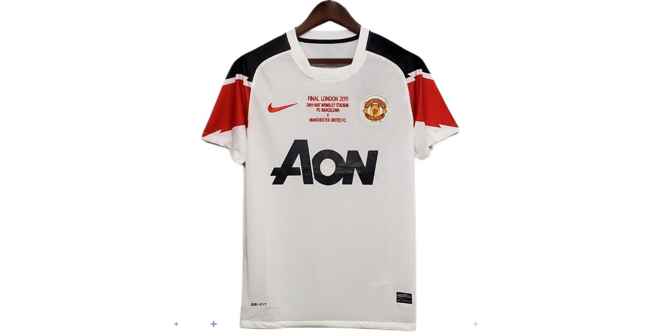 Manchester United maglia vintage Away 2010/2011 finale di Champions