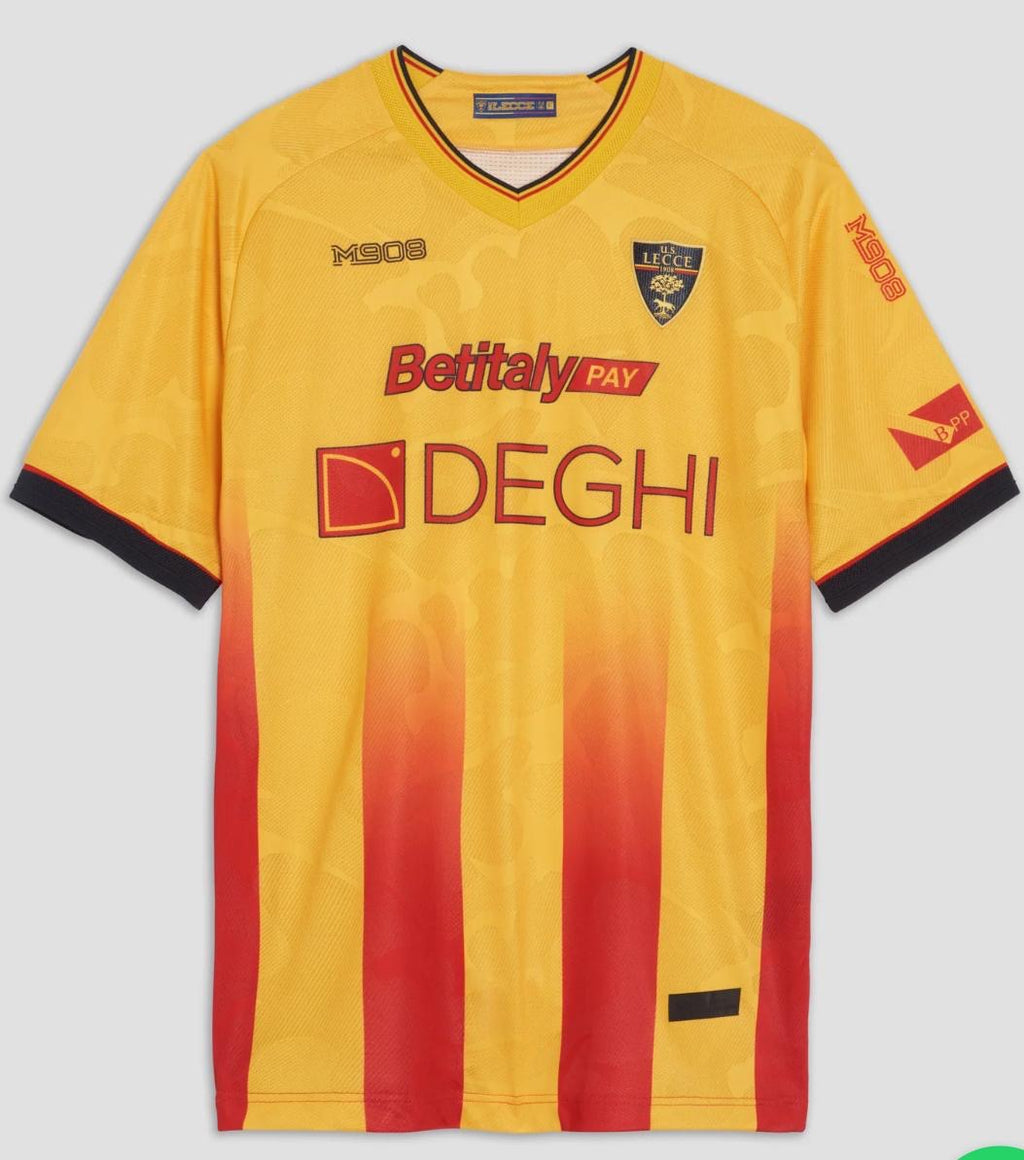 Lecce Maglia Gara Home 2025/26