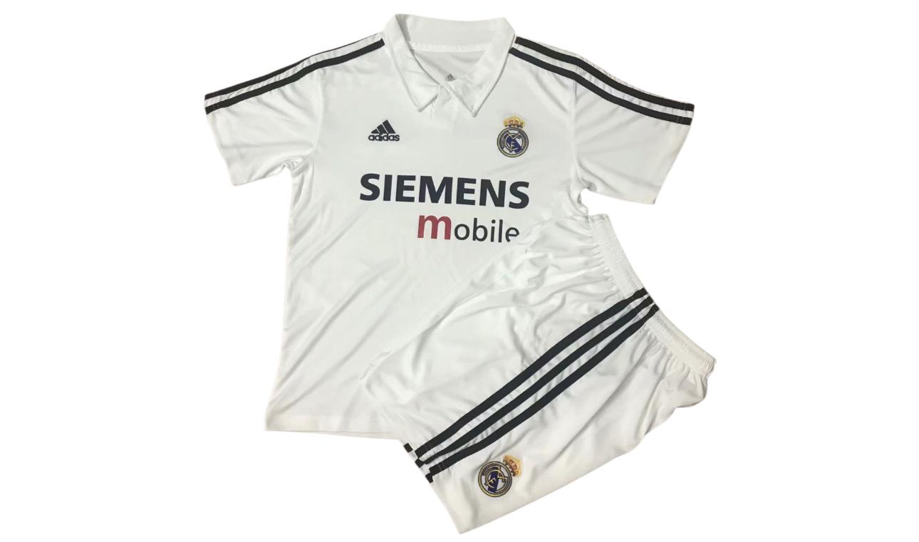 Real Madrid kit home vintage 2002/2003
