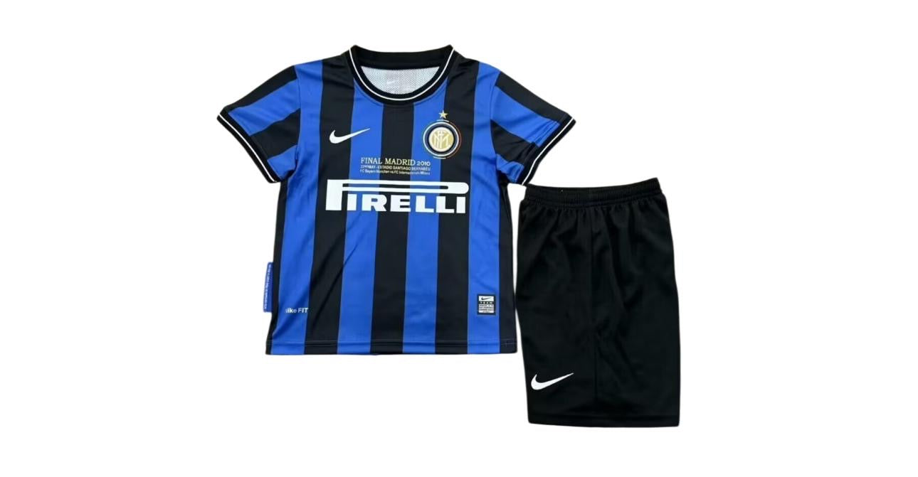 Inter Set baby vintage 2010 finale di Champions