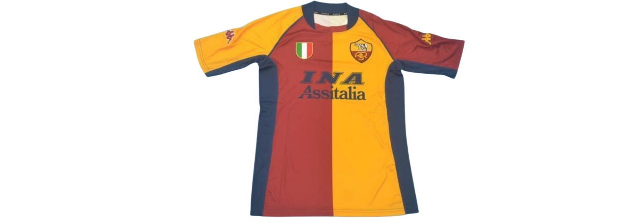 AS Roma maglia vintage 2001/2002