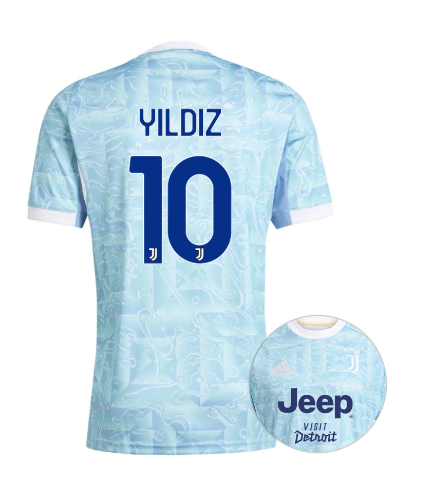 Maglia Juventus Away Yildiz 2025/2026