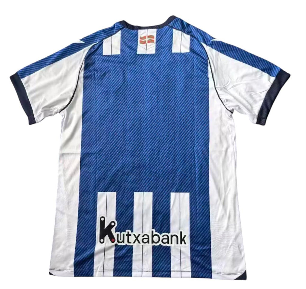 Real Sociedad maglia gara home 2025/26