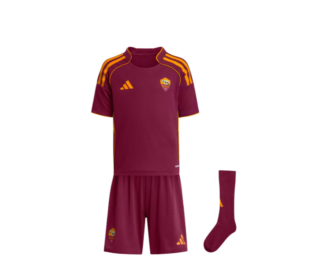 AS Roma MiniKit Gara Home 2025/26