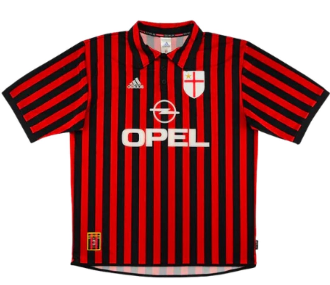 AC Milan Home vintage 1999/2000