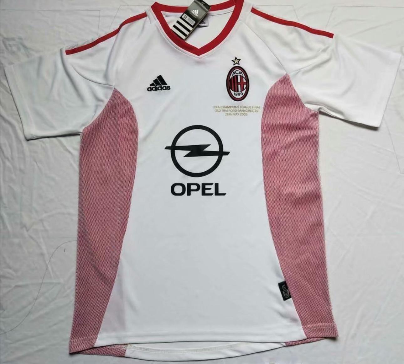 AC Milan away Vintage 2002/2003
