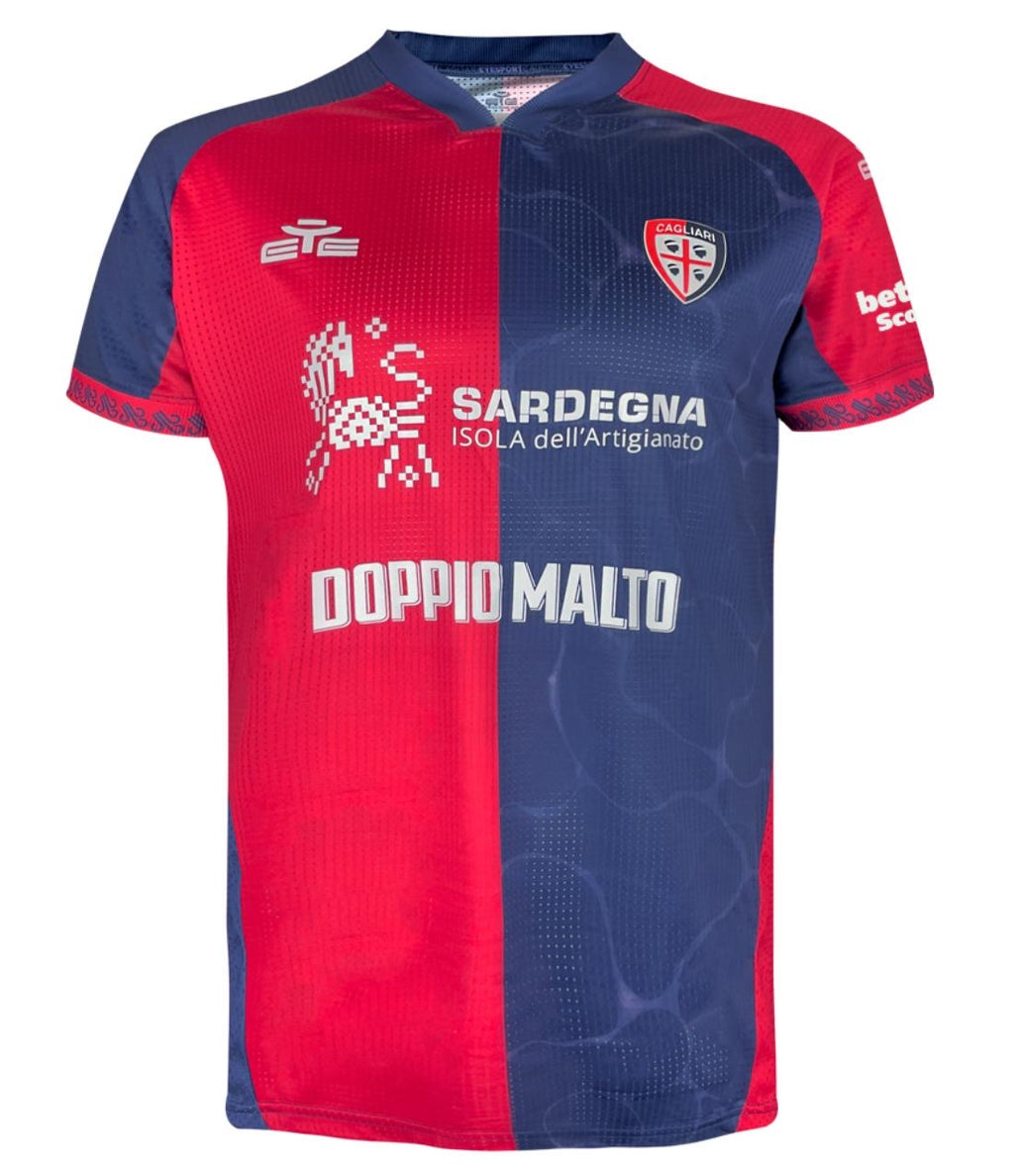 Cagliari Maglia Gara Home 2025/26