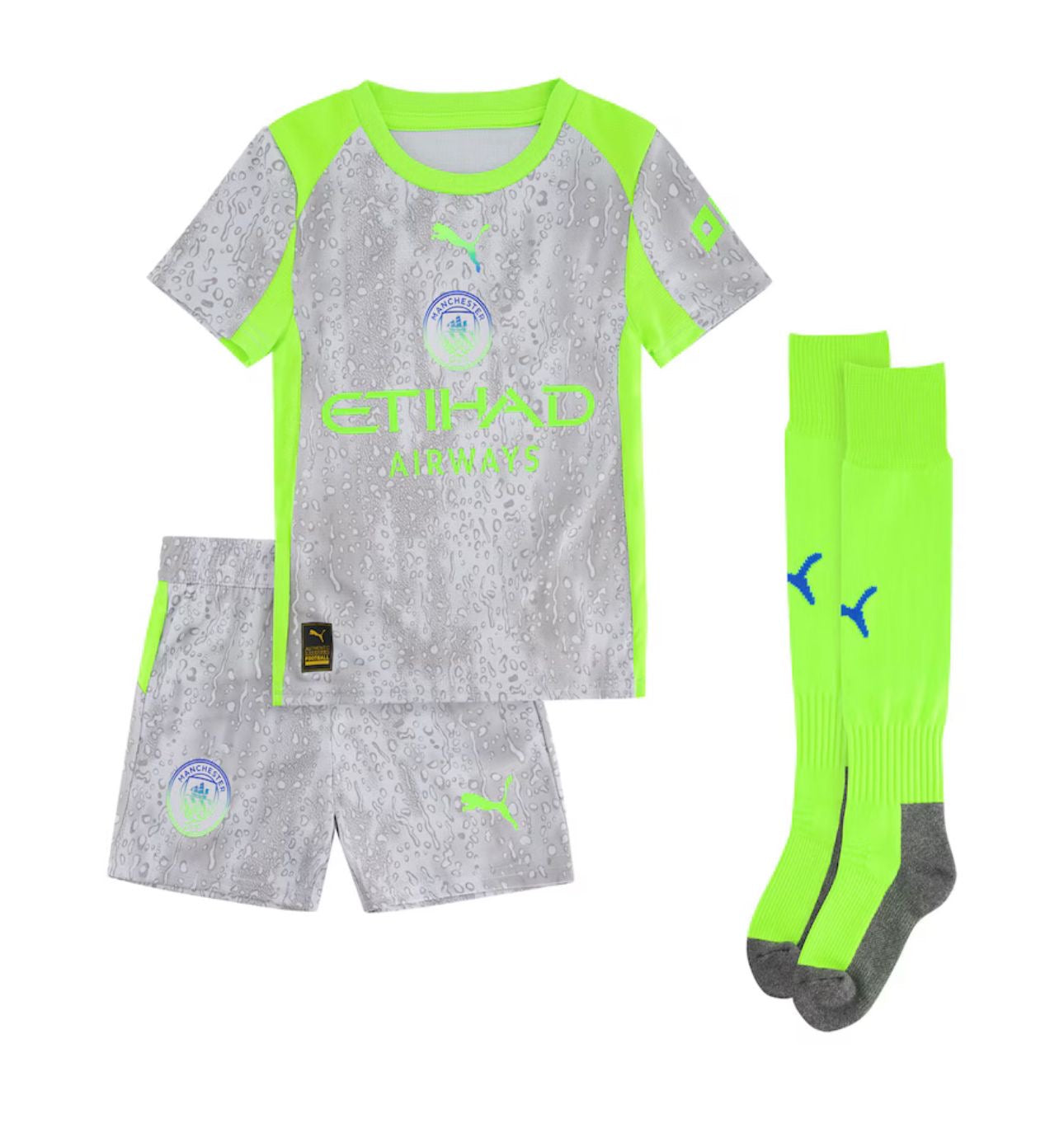 Manchester City mini kit gara Third 25/26