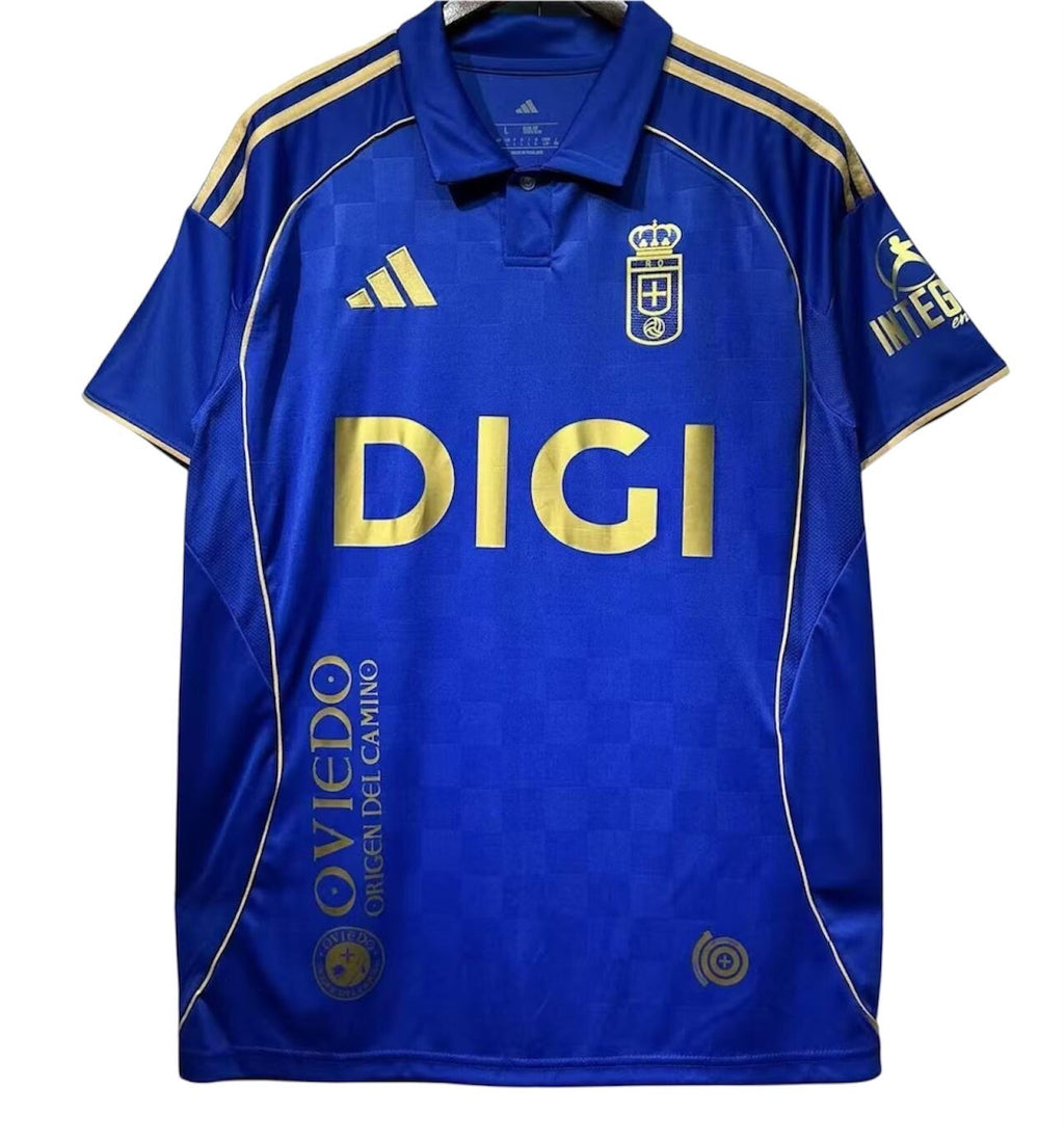 Real Oviedo maglia gara Home 2025/26