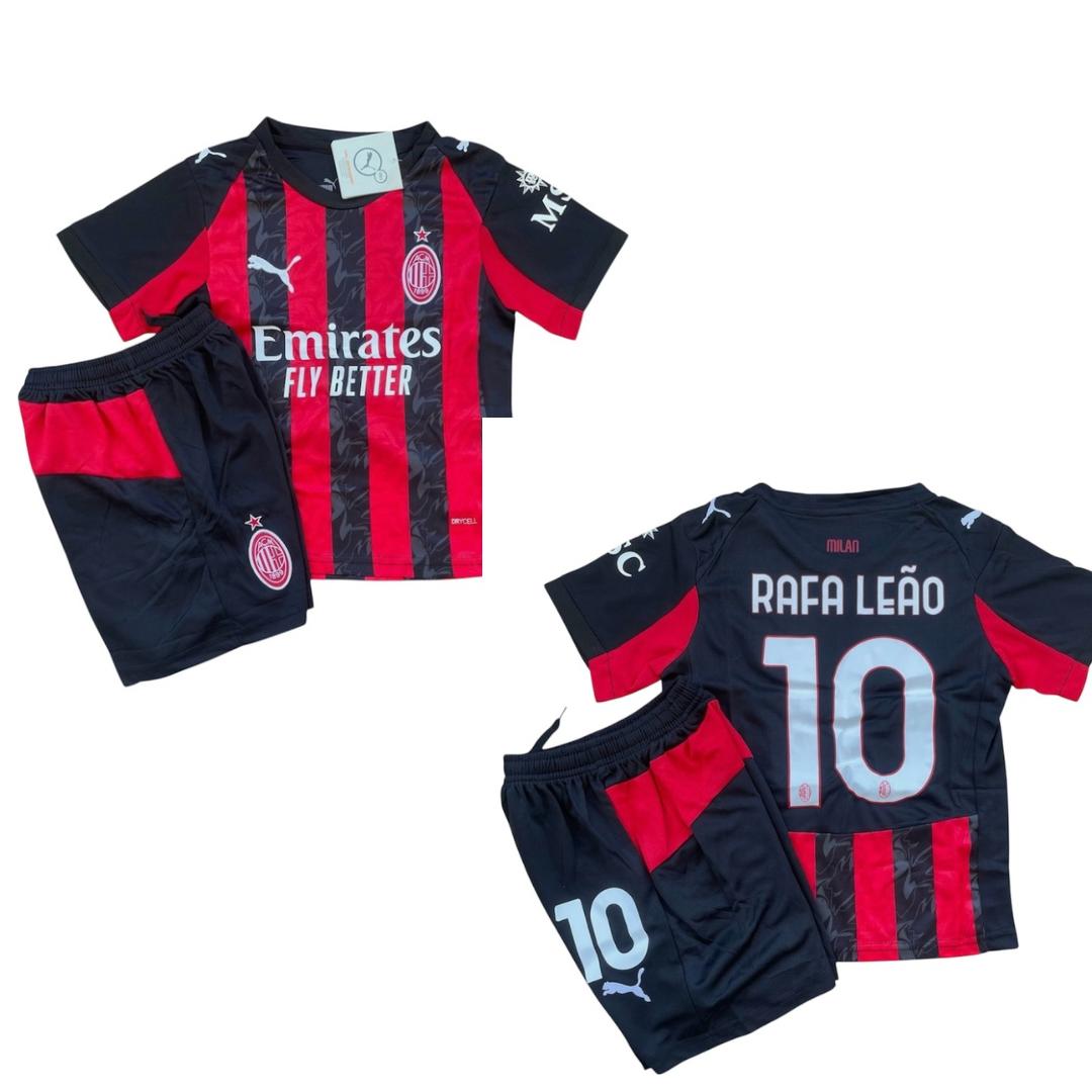 AC Milan kit bambino Rafa Leao 2025/2026