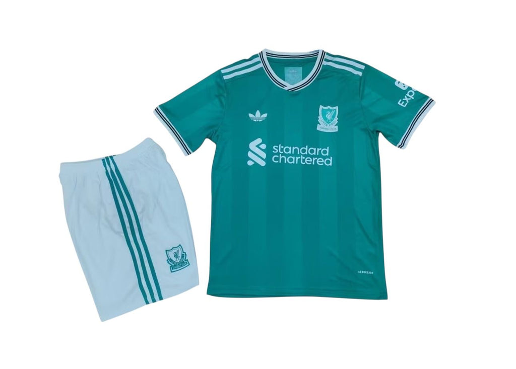 Liverpool FC 25/26 MiniKit Third sea green