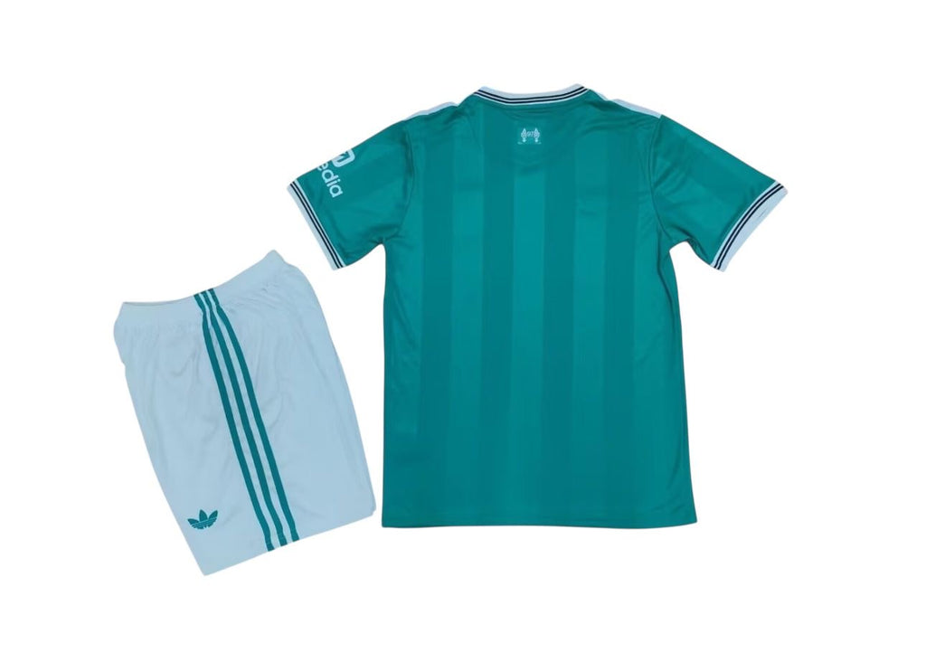 Liverpool FC 25/26 MiniKit Third sea green