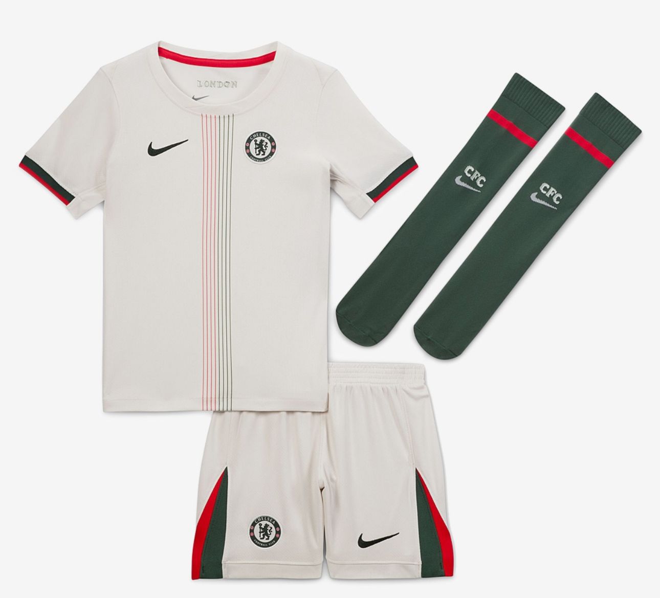 Chelsea FC 2025/26 Match 
Mini kit away