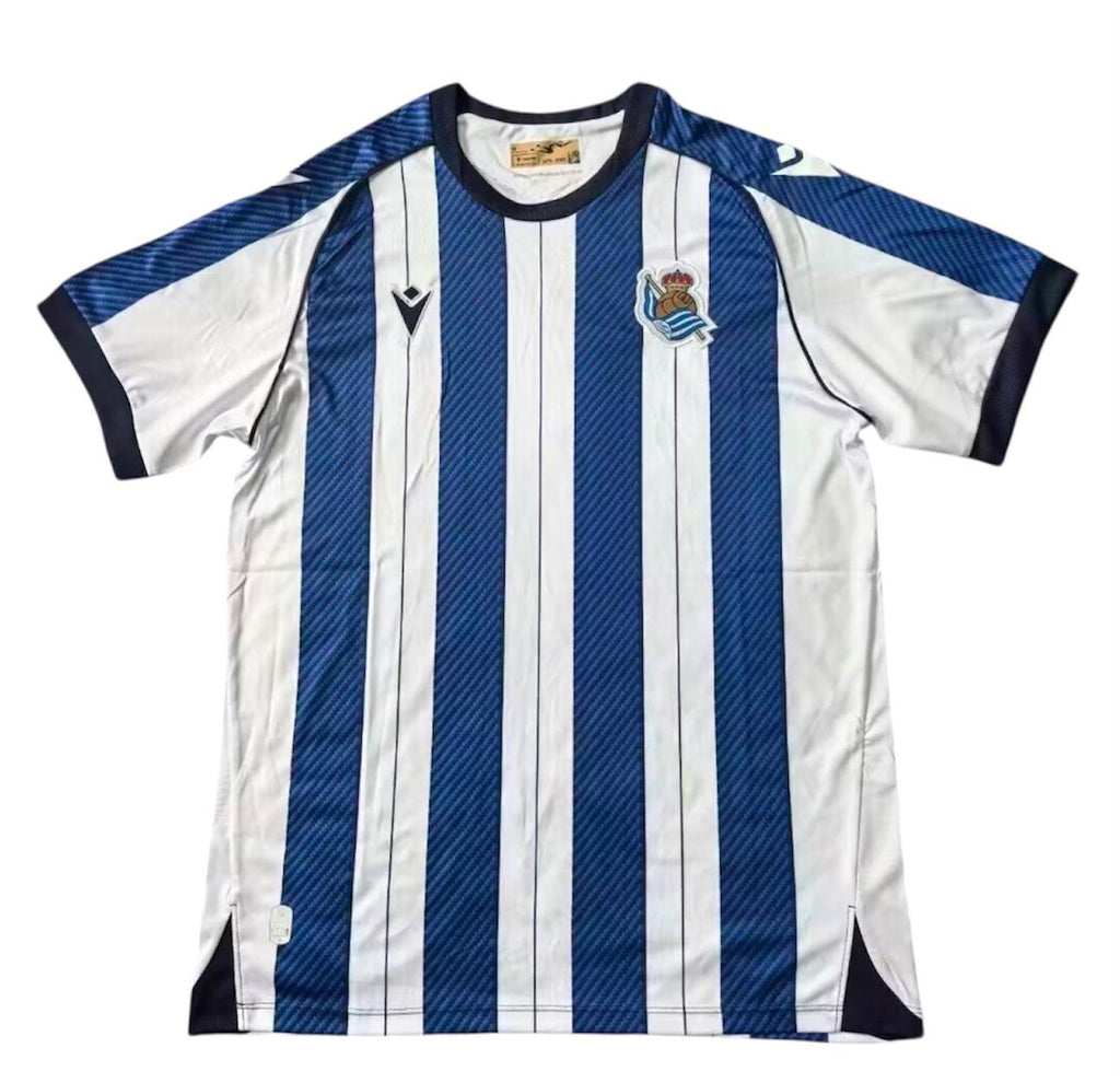 Real Sociedad maglia gara home 2025/26