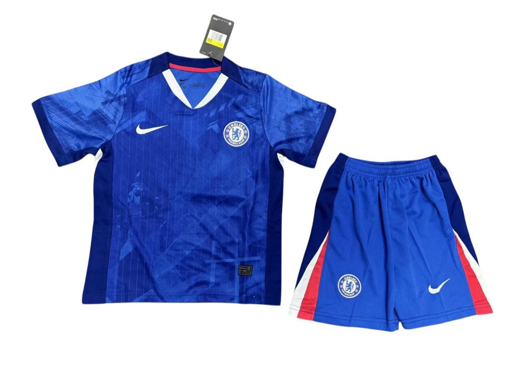 Chelsea FC 2025/26 Match 
Mini kit home