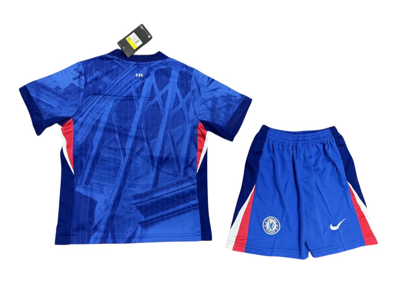 Chelsea FC 2025/26 Match 
Mini kit home
