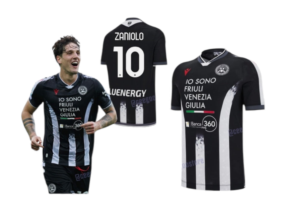 Maglia Home Udinese Zaniolo 2025/2026